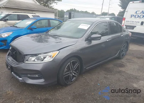 2016 Honda Accord Sport из США, поврежденный, VIN 1HGCR2F59GA040360
